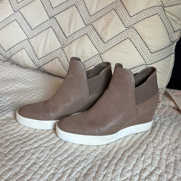 Maurices Shoes - Maurice’s Tia Taupe Sneaker Wedge Brown